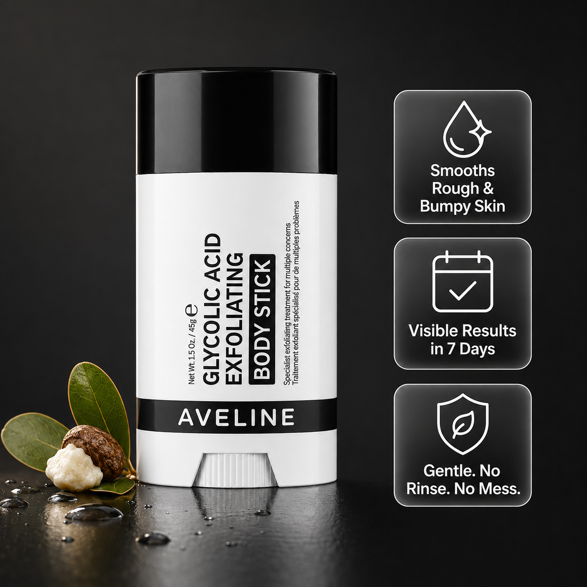Aveline™ Smooth and Even Glycolic Body Stick